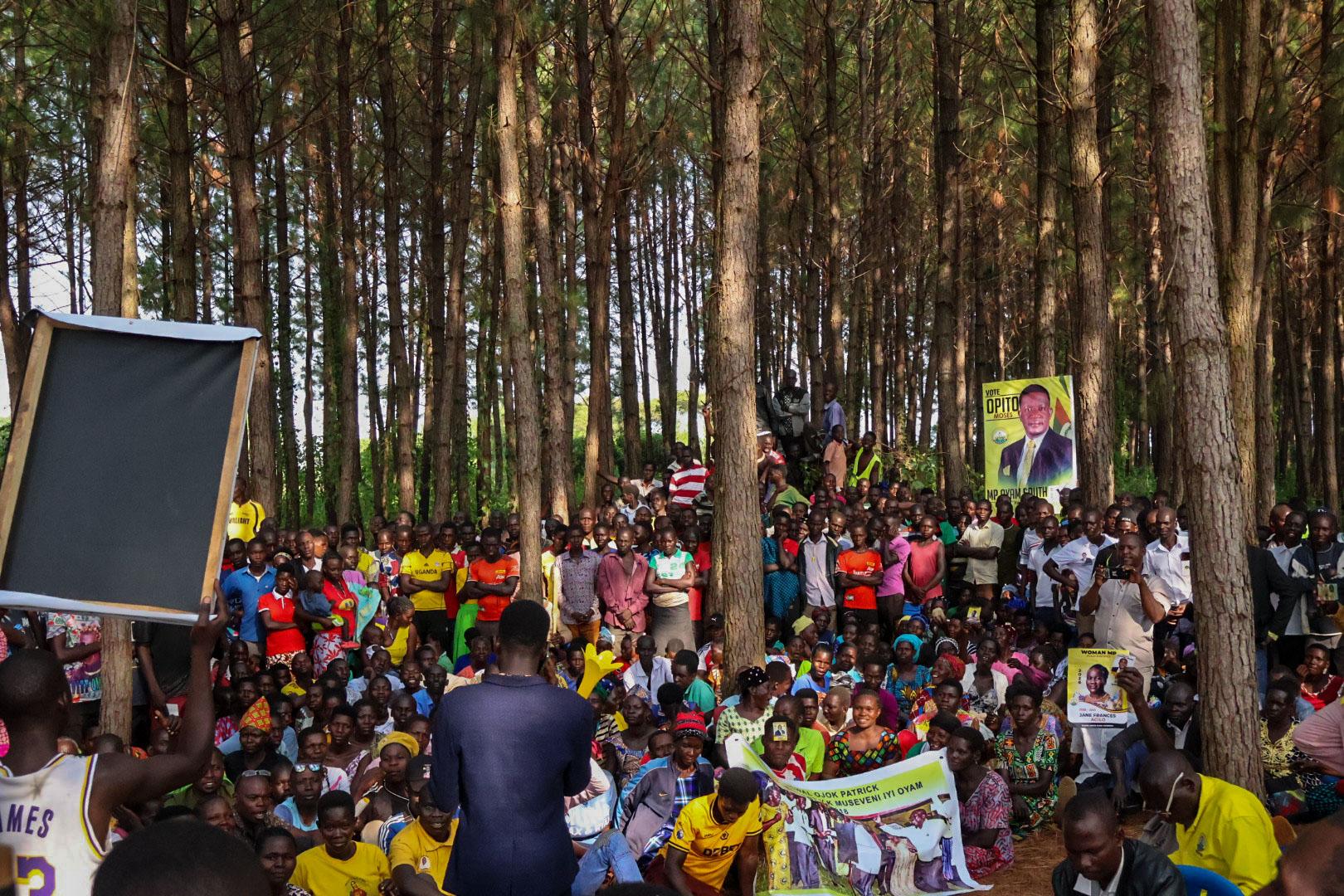 Disunity and Praise spark in Oyam as NRM Joint Primaries Campaign encounters Mixed Reactions