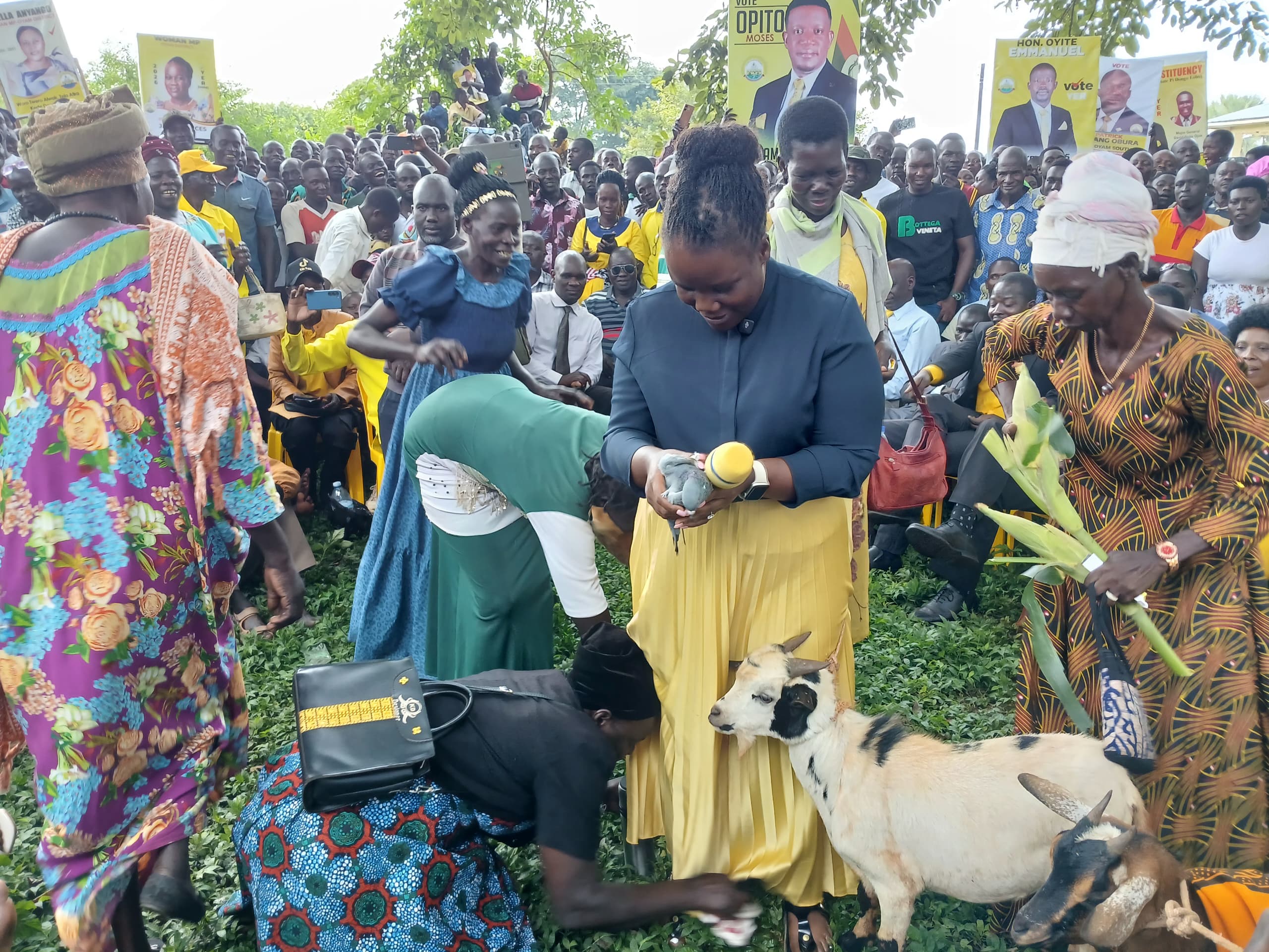 Mixed Reactions Mark NRM Primaries in Oyam as Candidates Woo Electorates