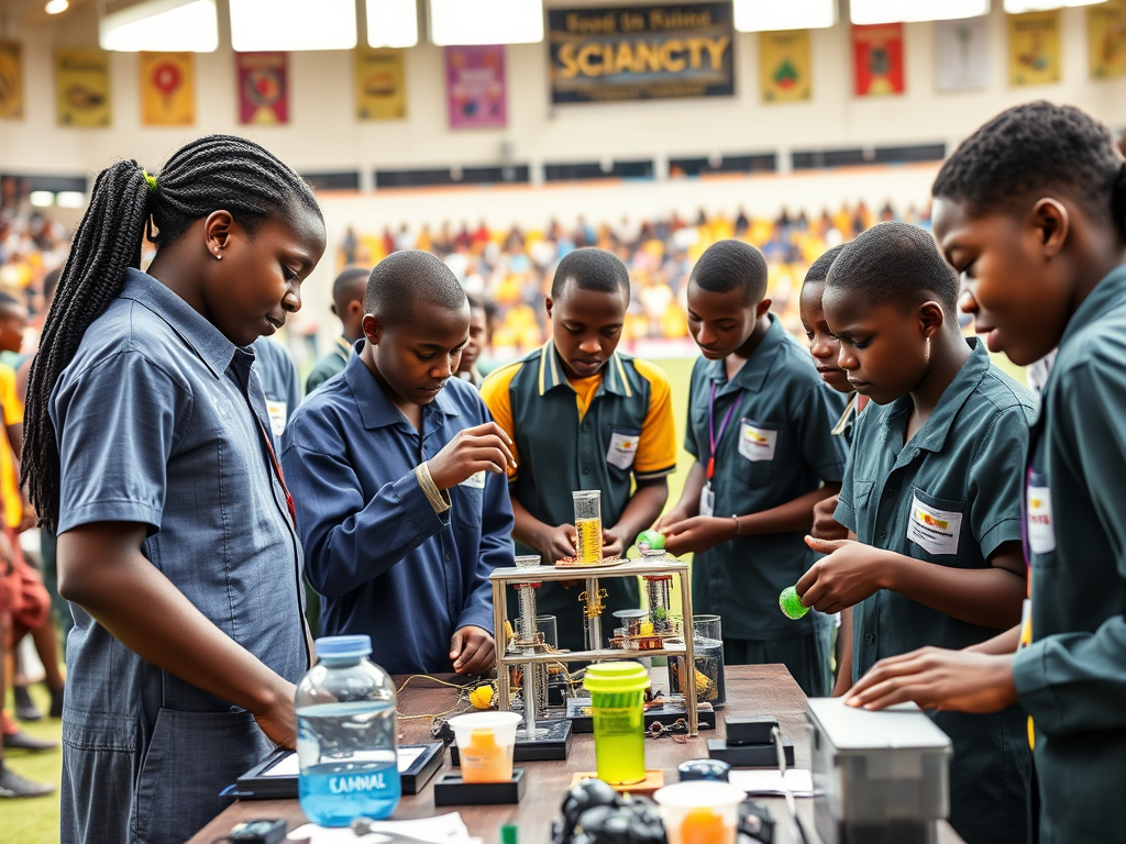 Northern Uganda Schools Compete in Science, Tech Contest at Lango College‎